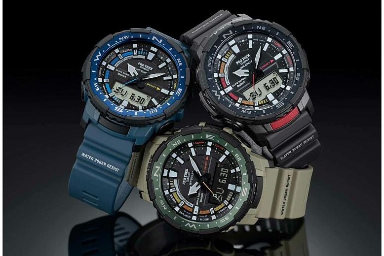 Компания CASIO объявляет об обновлении линейки PROTREK моделью PRT-B50 с модулем QUAD SENSOR.